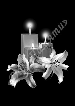 Ручная и машинная граверовка свечей, Свеча модель - СВЕ024 Ручная и машинная граверовка свечей, Свеча модель - СВЕ024