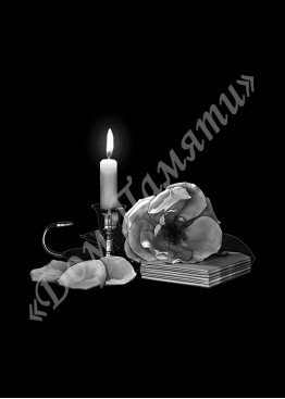 Ручная и машинная граверовка свечей, Свеча модель - СВЕ026 Ручная и машинная граверовка свечей, Свеча модель - СВЕ026