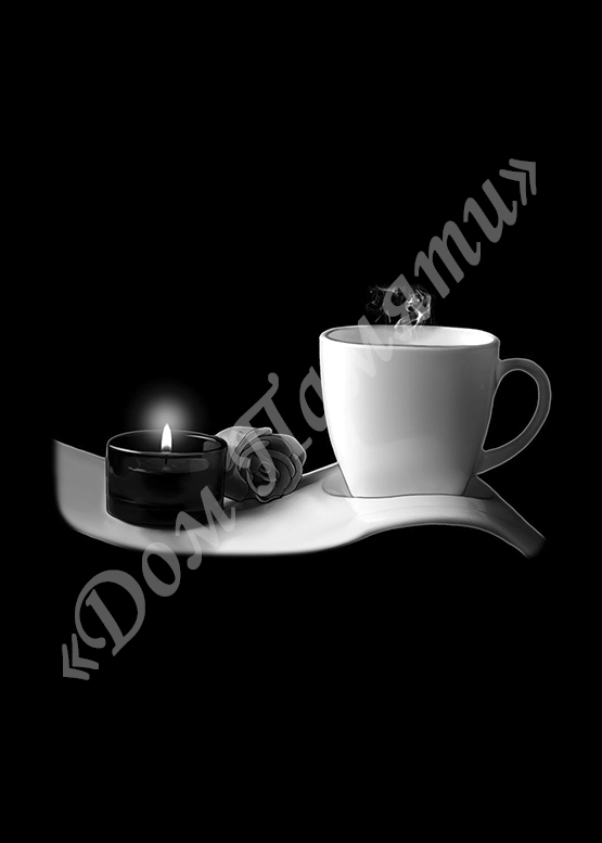 Ручная и машинная граверовка свечей на граните - СВЕ038