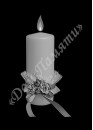 Ручная и машинная граверовка свечей. Свеча модель - СВЕ044
