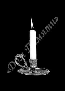 Ручная и машинная граверовка свечей, Свеча модель - СВЕ054