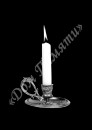 Ручная и машинная граверовка свечей. Свеча модель - СВЕ054