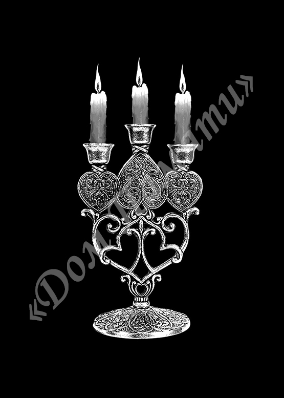 Ручная и машинная граверовка свечей на граните - СВЕ056