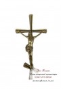 Крест православный с распятием для памятника. Модель — АКС002