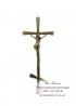 Крест православный с распятием для памятника. Модель — АКС004
