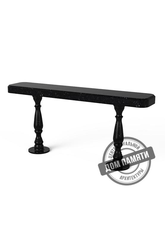 Модель лавки из гранита - ЛВК001