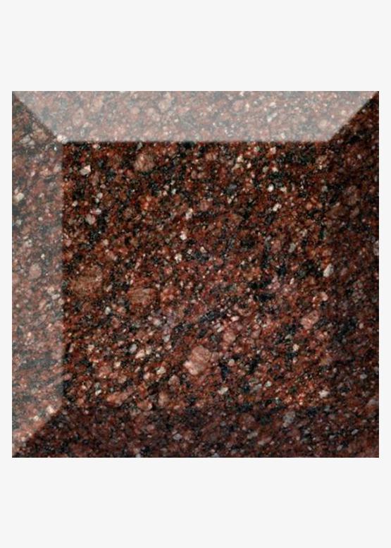 Модель плитки на могилу из гранита  - ПЛТ010