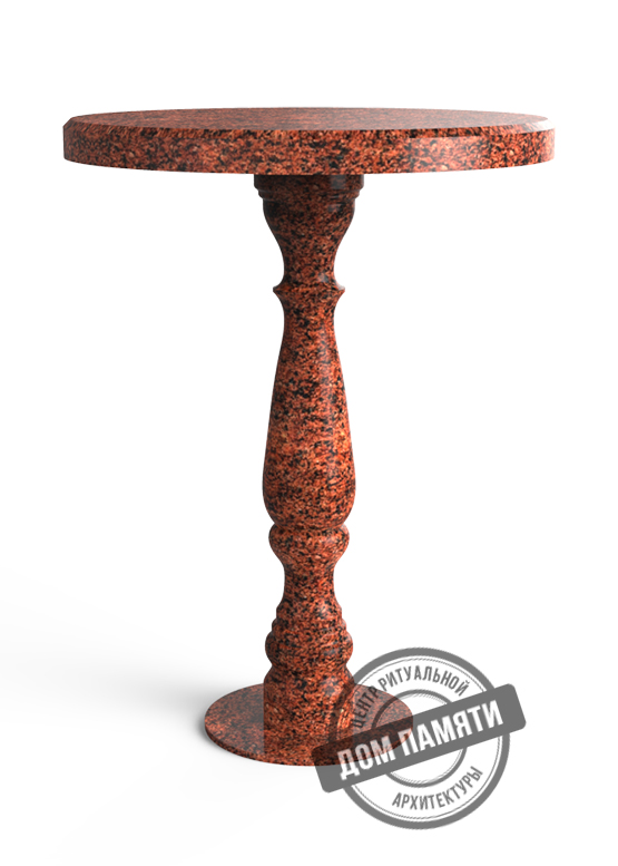 Модель стола из гранита - СТЛ001