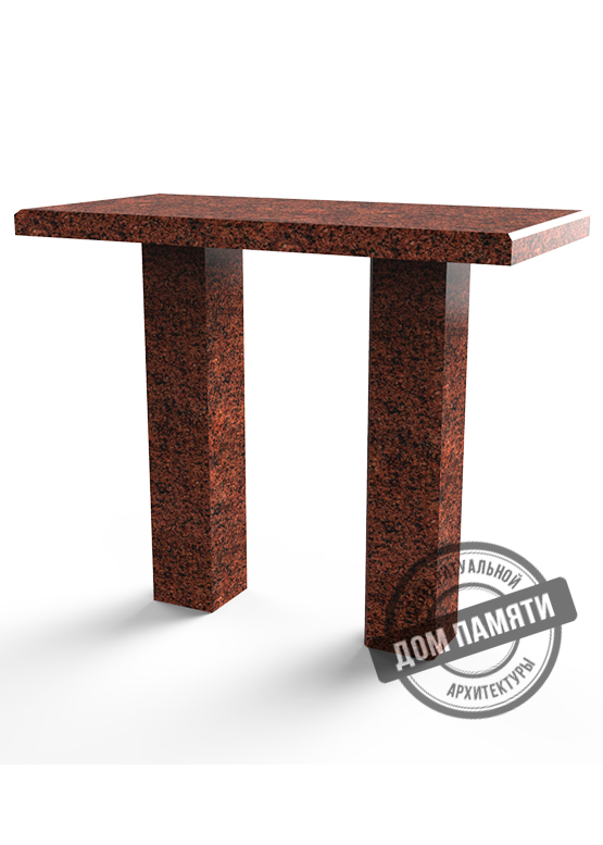 Модель стола из гранита - СТЛ003