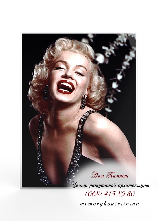 Фотография на стекле для памятников из гранита - ФНС003