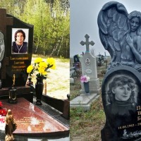 Памятник с ангелом №4