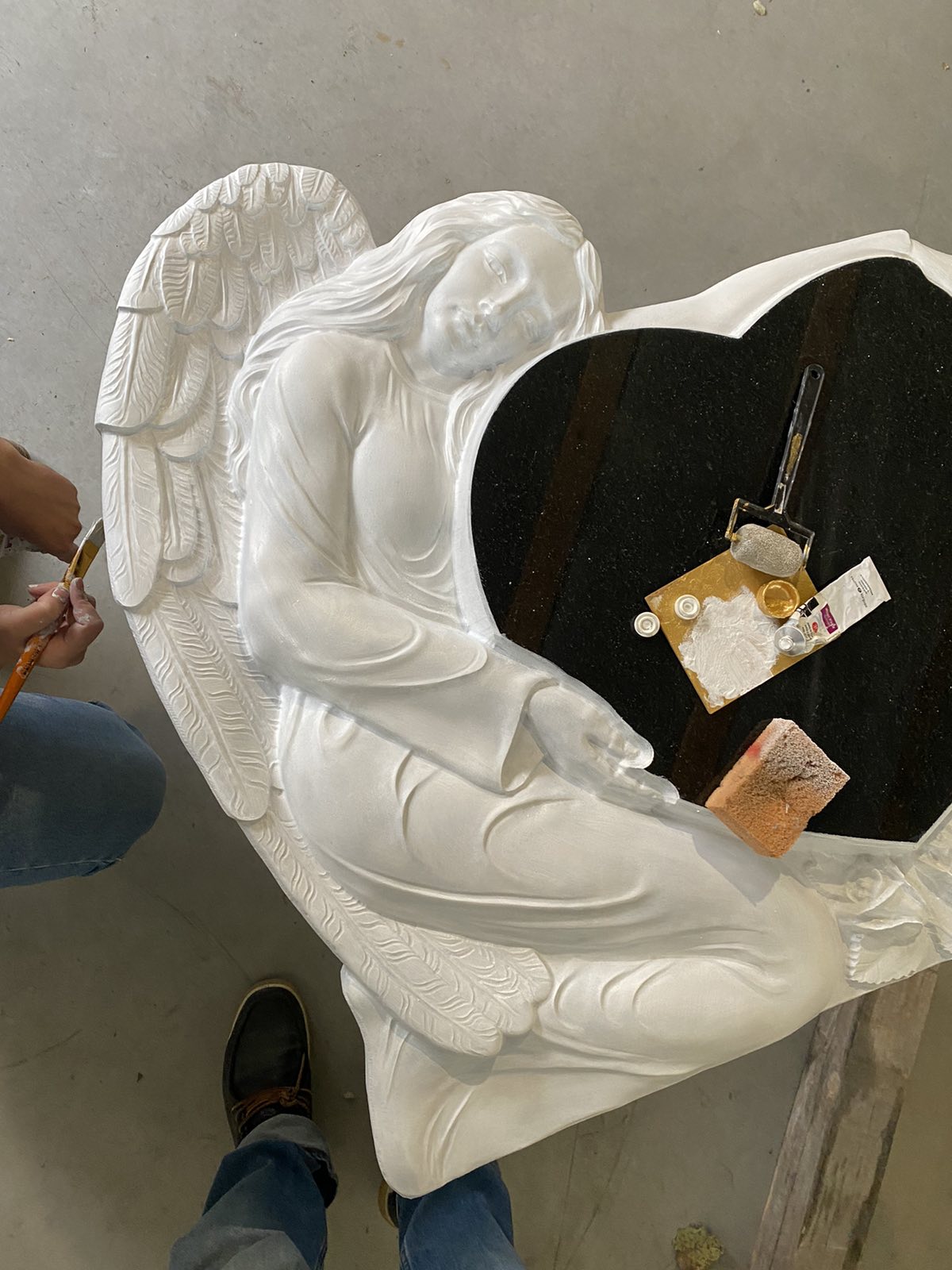 Окрашивание ангелов